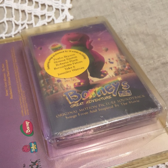 Vintage Barney’s Great Adventure Cassette Tape NOS - Picture 14 of 17